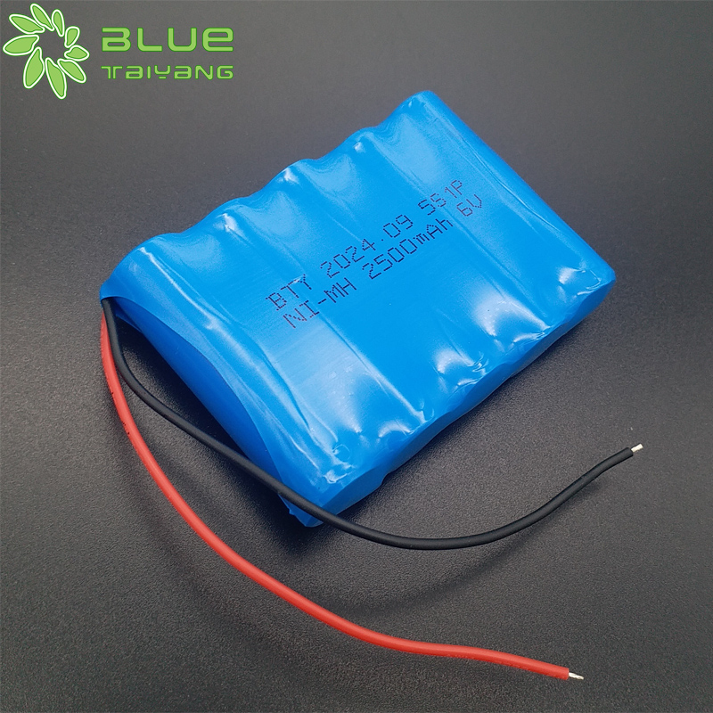 Rechargeable Ni-mh 6v 2500mah Ni-mh Battery Pack