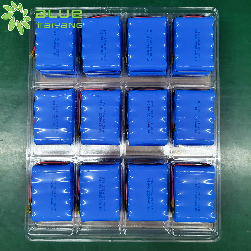 Rechargeable Ni-mh 6v 2500mah Ni-mh Battery Pack