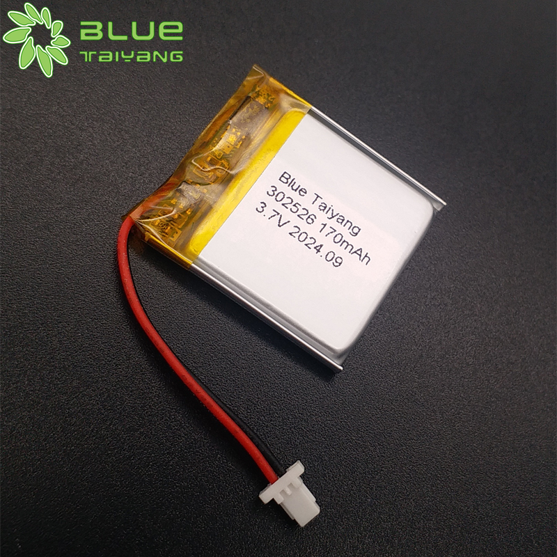 302526 3.7V 170mah lipo battery deep cycle lithium polymer battery