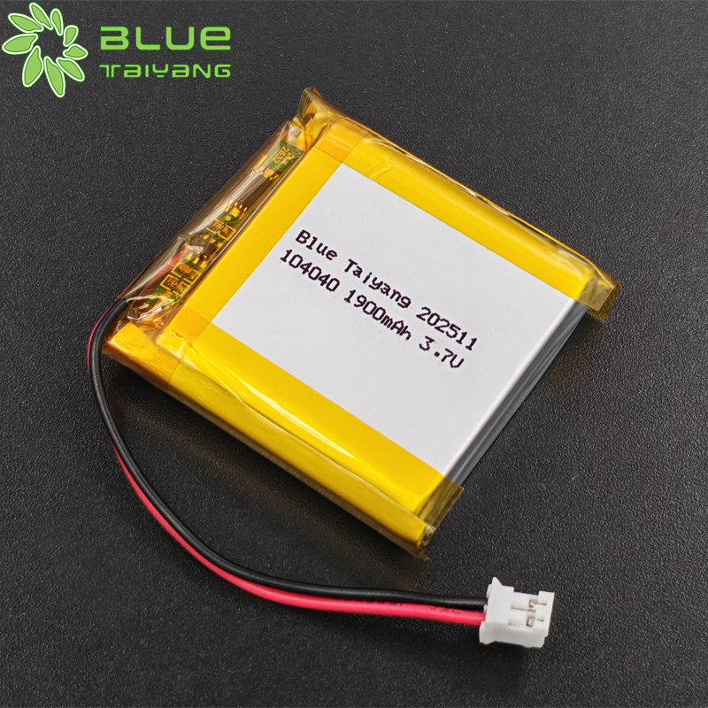 104040 2000mah 3.7v rechargeable battery 3.7v 1900mah lithium polymer cell battery