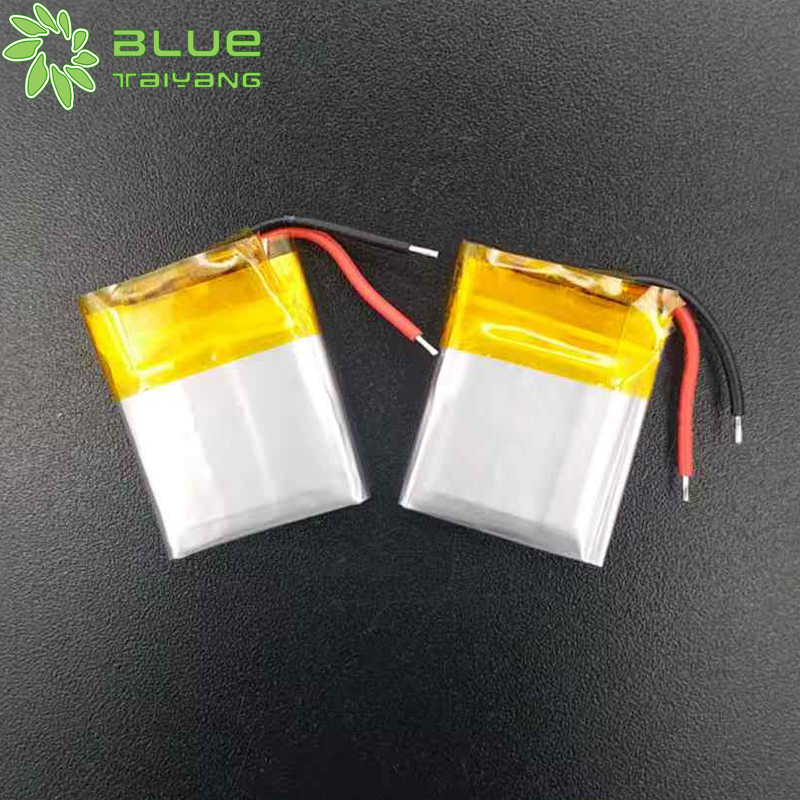 Rechargeable Li Ion Polymer Battery 401622 3.7v Li Polymer Battery 130mah