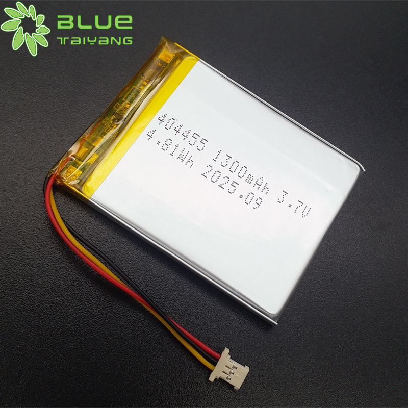 404455 Rechargeable Bateria 3.7v 1300mah Lithium Battery