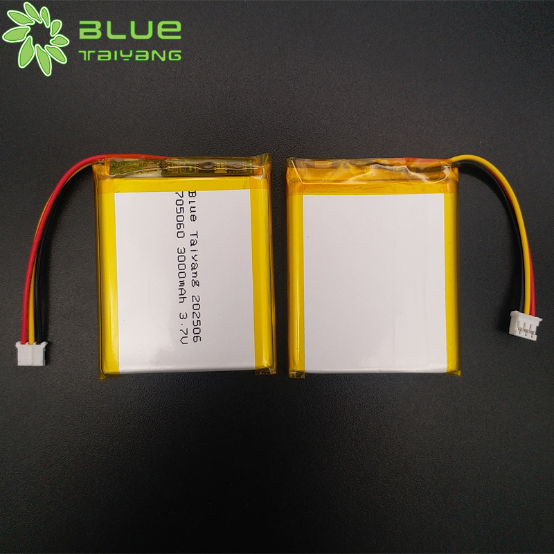 705060 Custom Bateria Li on 3000mah Rechargeable Lithium Battery 3.7v