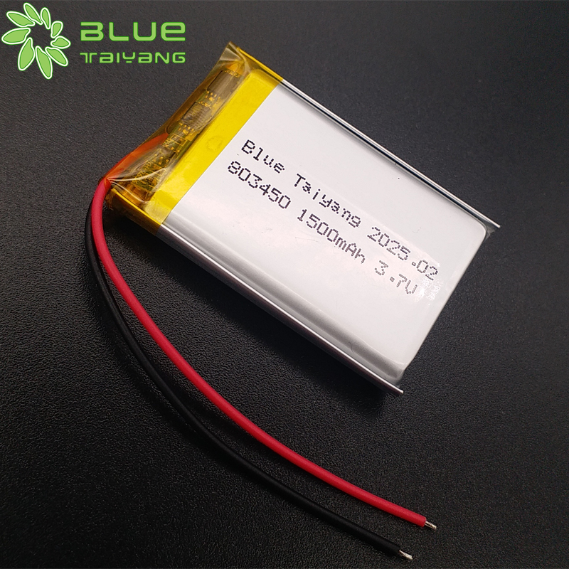 803450 Custom Bateria 3.7 1500mah Lithium Polymer Rechargeable Battery