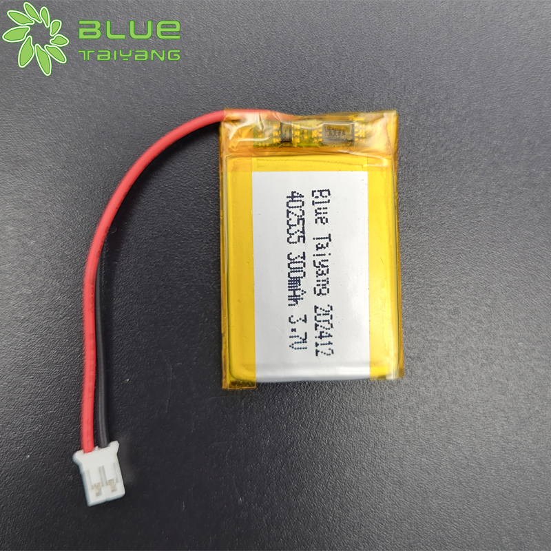 Lithium-ion Pouch Cell 452530 300mah 3.7v Rechargeable Custom Lipo Battery