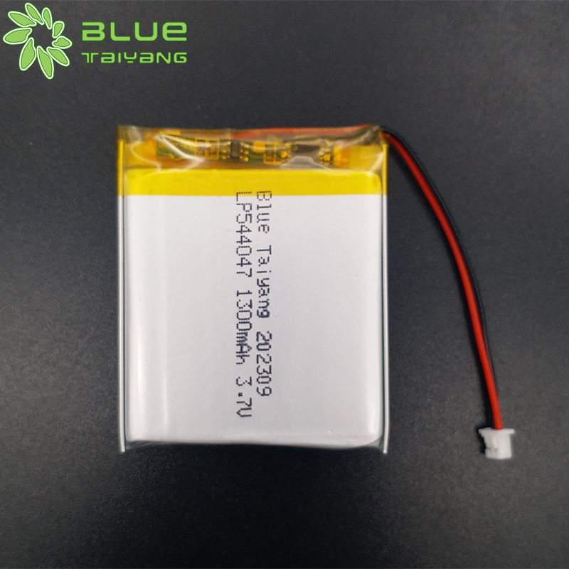 544047 Lipo Battery with Connector 1300mah 3.7v Mini Rechargeable Fan
