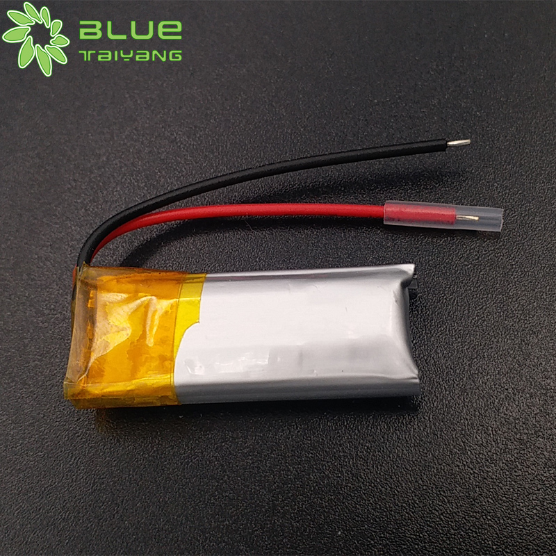 Custom Rechargeable Litio-ion Battery 601025 100mah 3.7 v Mini Lithium Battery