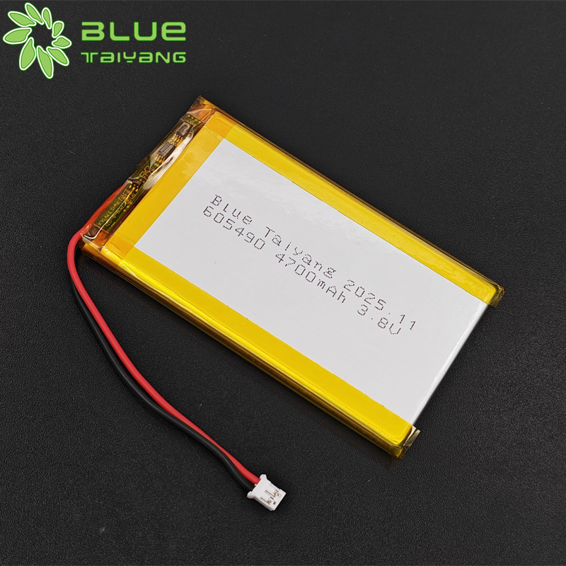 Rechargeable Lithium Polymer Battery 3.8v 4700mah 605490 Lipo Battery Cell