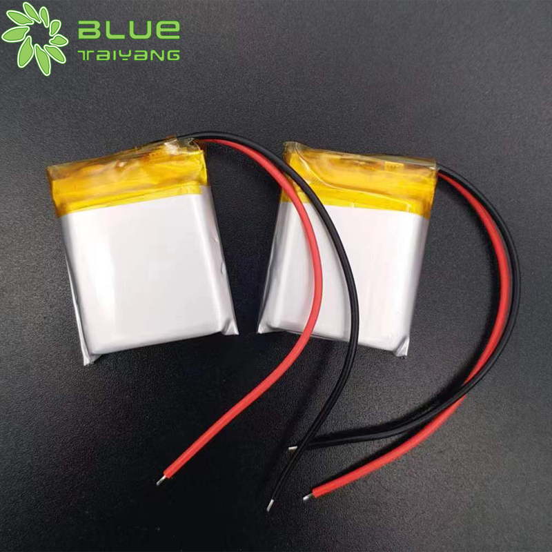 702530 Small Lithium Ion Battery 500mah 3.7v Single Cell Rechargeable Lipo Battery