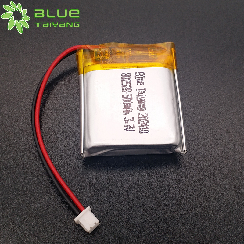 Rechargeable Custom Lipo Battery 802528 500mah 3.7v 1.85 Wh Small Battery