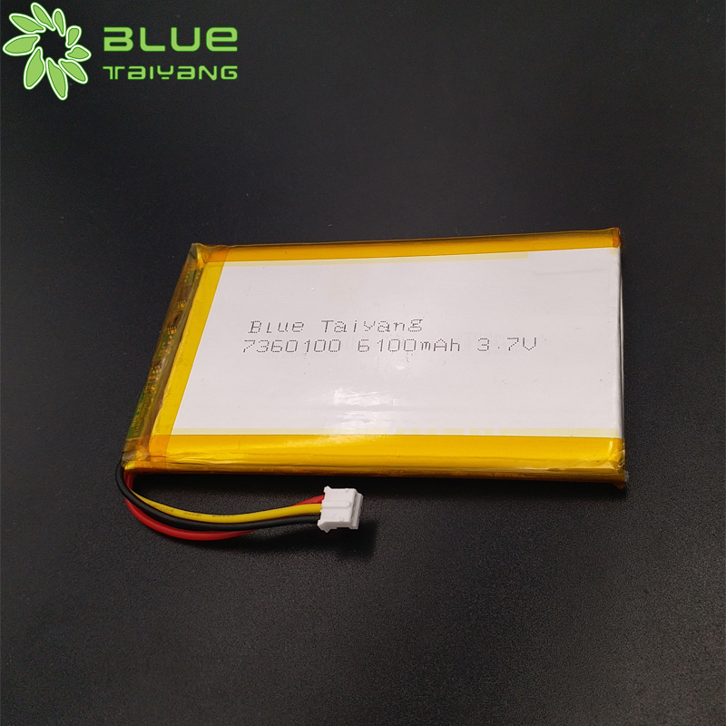 Great Power Battery 7360100 3.7v 6100mah Custom Rechargeable Lithium Ion Cell