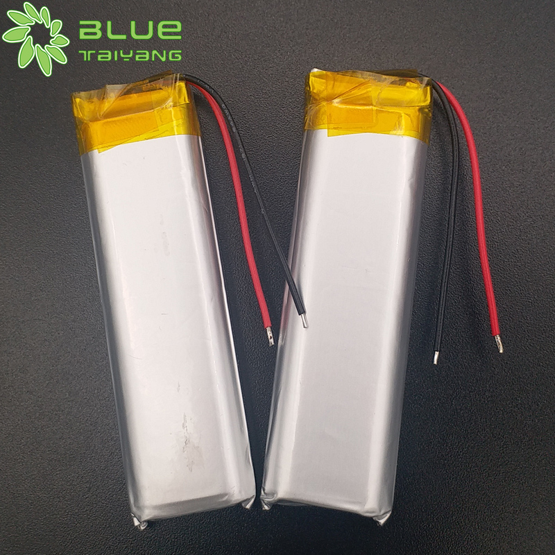 Li-ion Polymer Battery 102070 3.7v 1600mah Custom Rechargeable Lithium Battery