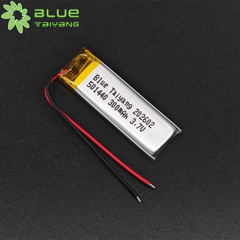 Custom Bateria 501440 1.1wh 3.7v 300mah Polymer Li Ion Mini Battery