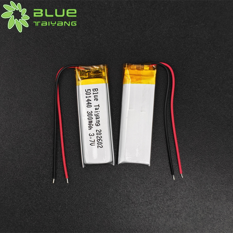Custom Bateria 501440 1.1wh 3.7v 300mah Polymer Li Ion Mini Battery