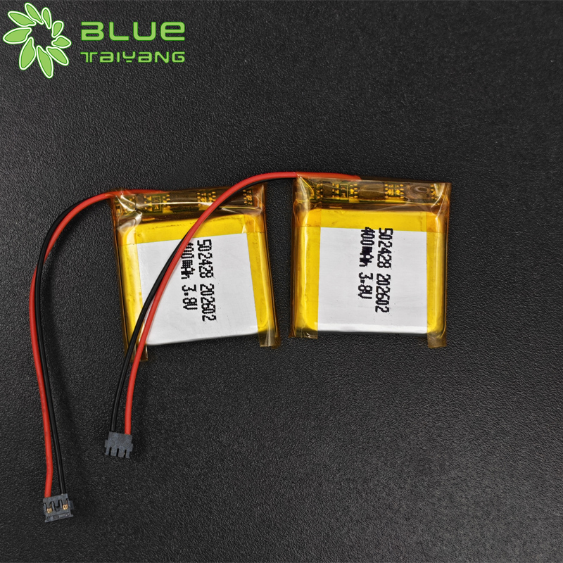 Smart Watch Lithium Battery 502428 Li Ion Battery 4.35v Rechargeable Lithium Ion Polymer 3.8v 400mah Battery