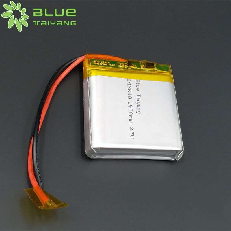 943640 rechargeable lithium polymer lipo batteries 3.7v 1400mah li polymer battery