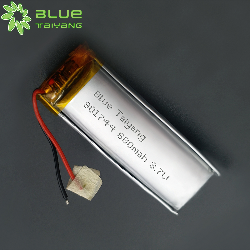 901744 lipo battery rechargeable lithium li ion battery 3.7v 680mah bateria battery