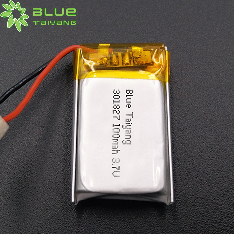 Factory Supplier rechargeable battery 3.7v 100mah lithium ion cell 100mah lipo battery