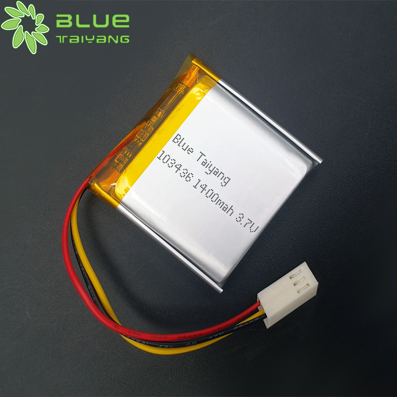Best price 103436 3.7v 1400mah lipo battery rechargeable lithium polymer battery 3.7v 1400mah