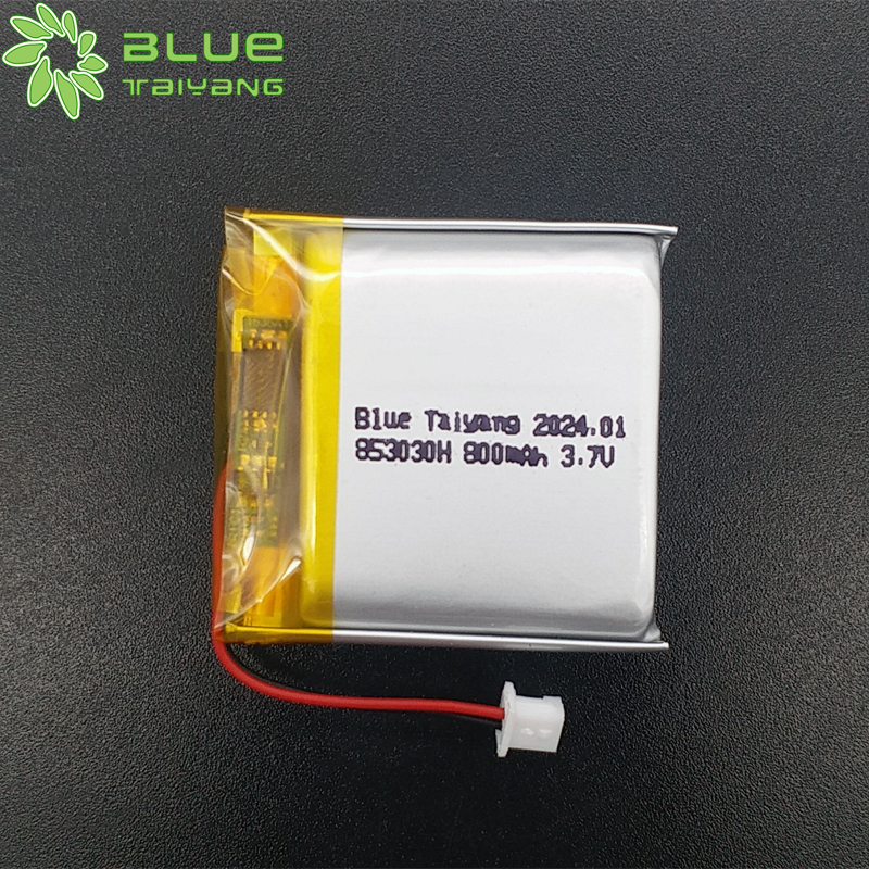 Pouch Rechargeable Aa Lipo Battery 853030 4v 3.7 Volt 800mah 3.7v 850mah 3.7 v Baterai Lithium Polymer Battery  for GPS tracker