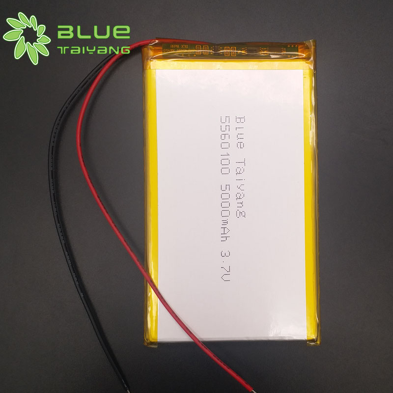 5560100 3.7v 5000mah li polymer cell portable power banks 5000mah lithium battery