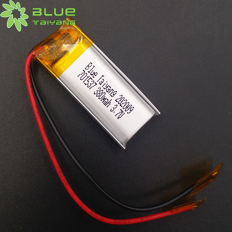 701537 custom batterie lithium-ion 380mah rechargeable battery