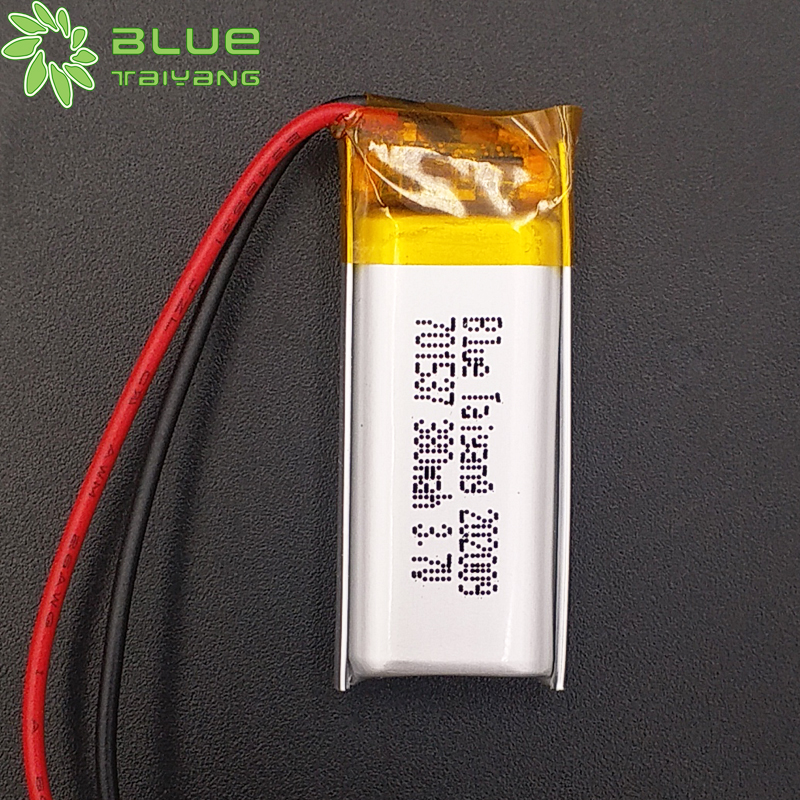 701537 custom batterie lithium-ion 380mah rechargeable battery