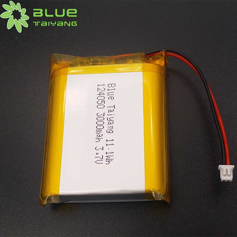 124050 custom lipo battery 3000mah lithium battery 3.7v 3000mah 11.1wh power bank
