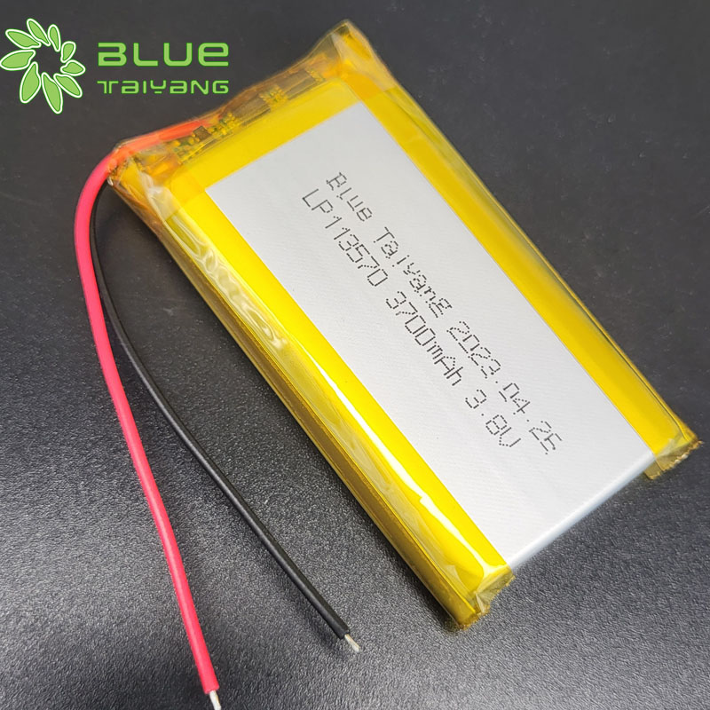 High Voltage Lithium Ion Battery Rechargeable 113570 3700mAh 3.8V Pouch Lithium Polymer Battery