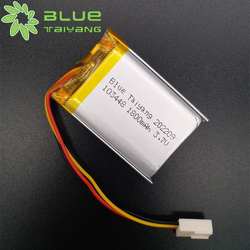 103448 custom lipo drone battery 3.7v 1800mah 6.66wh li ion rechargeable battery