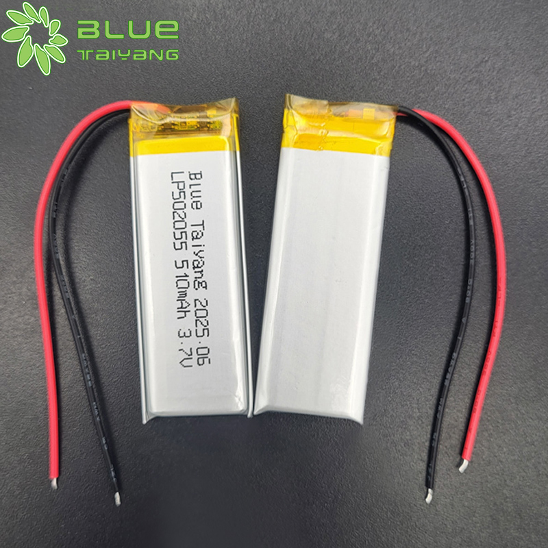 502055 Lithium Battery Rechargeable 3.7v 550mah Li-polymer 502055 3.7 v Li-po Battery 500 Mah Lipo Battery