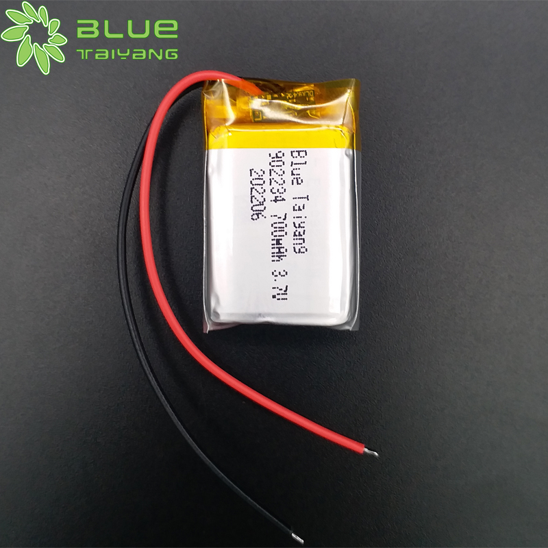 Li-Polymer 3.7V 902234 batteries 3.7v 700mah bateria de polimero lipo 3.7v 700mah flat battery