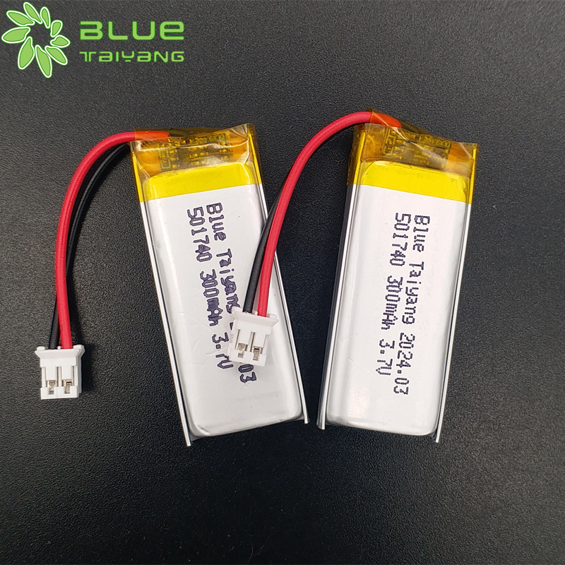 501740 rechargeable 3.7v 300mah li ion lithium polymer battery cell lipo battery 330mah 320mah 300mah