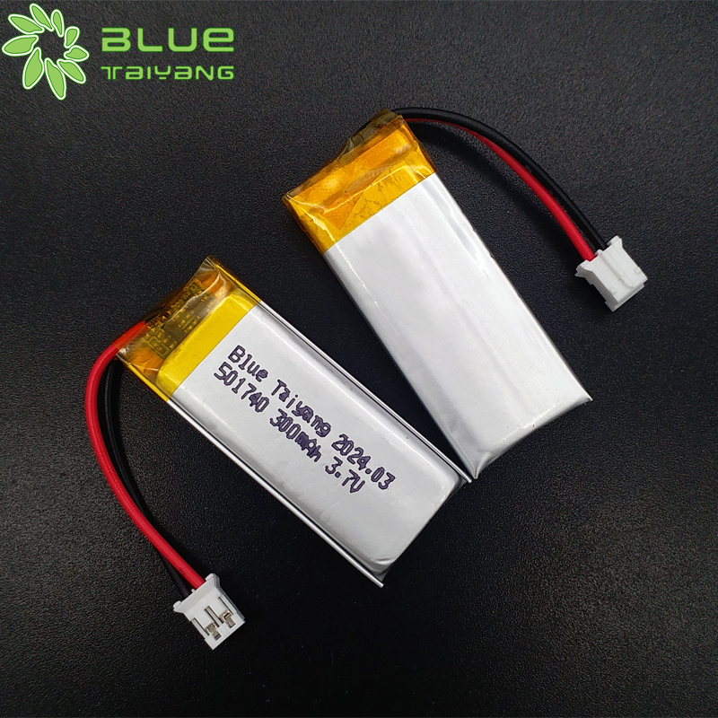 501740 rechargeable 3.7v 300mah li ion lithium polymer battery cell lipo battery 330mah 320mah 300mah