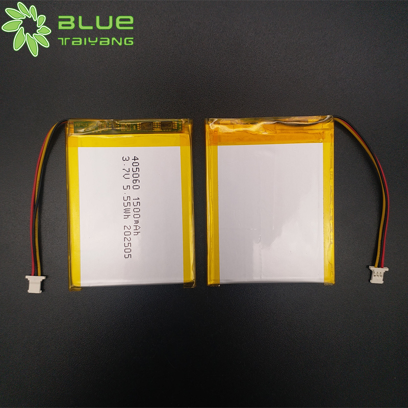 405060 custom lithium polymer battery 3.7v battery 1500mah 5.55wh lipo battery