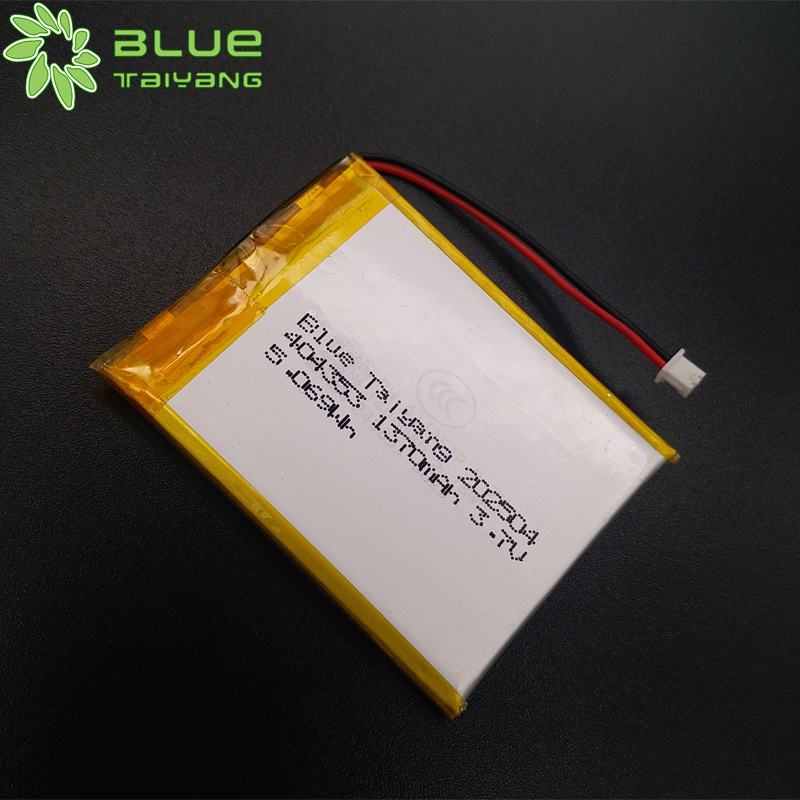 404353 batterie rechargeable 1370mah 3.7v 5.069wh 1300mah lithium polymer battery