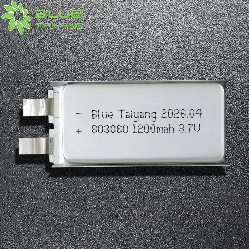 803060 Custom Batteries Rechargeable 3.7V 1200mAh 20C High Rate Battery Lihtium Ion Battery