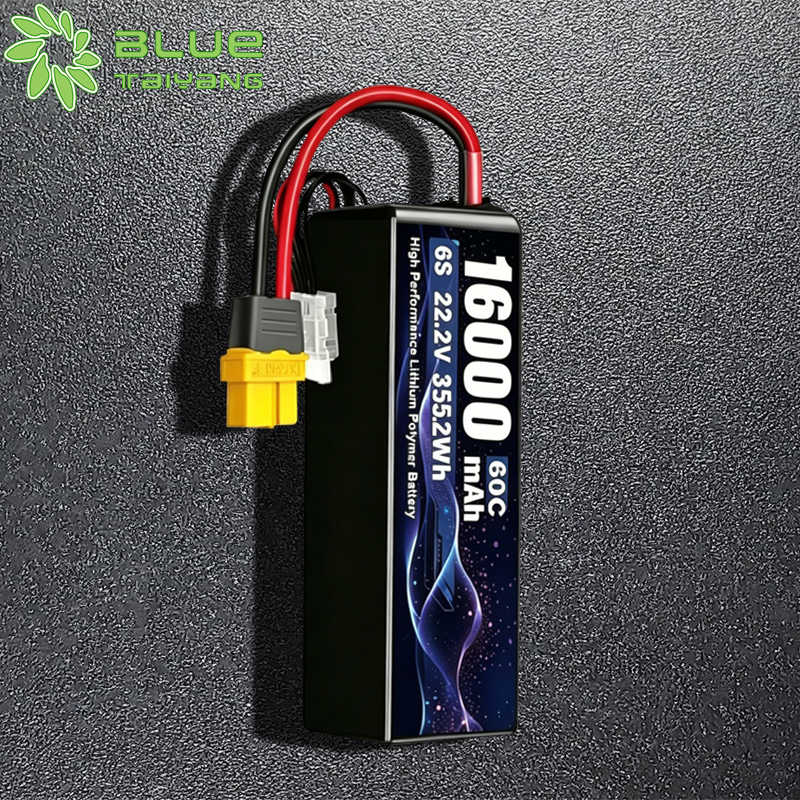 1174170 Rechargeable Lithium Polymer Battery 6s  22.2V 16000mah 60C High Rate Li-po Battery for Agricultural Drone/UAV and Electric Toy Car