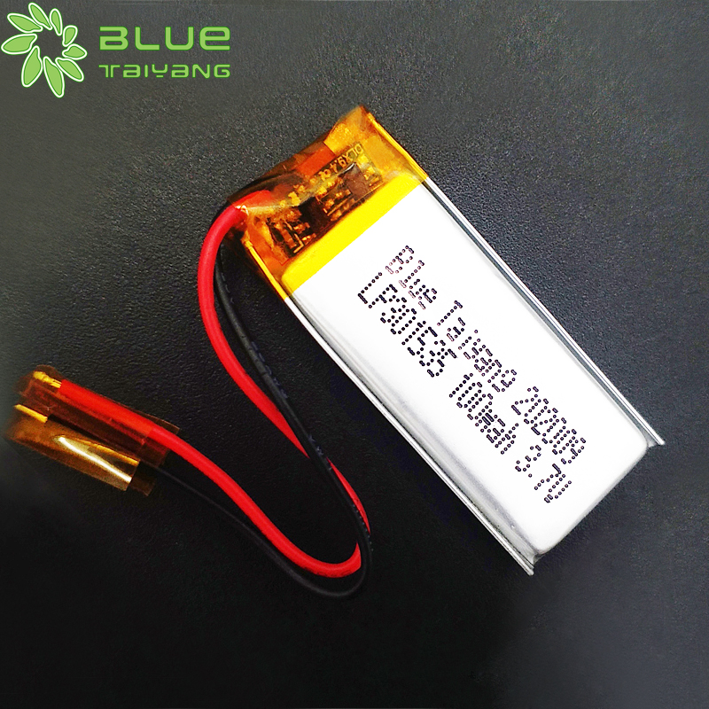 Customized rechargeable lithium polymer battery 301535 3.7V 100mAh Rechargeable Lipo li ion battery