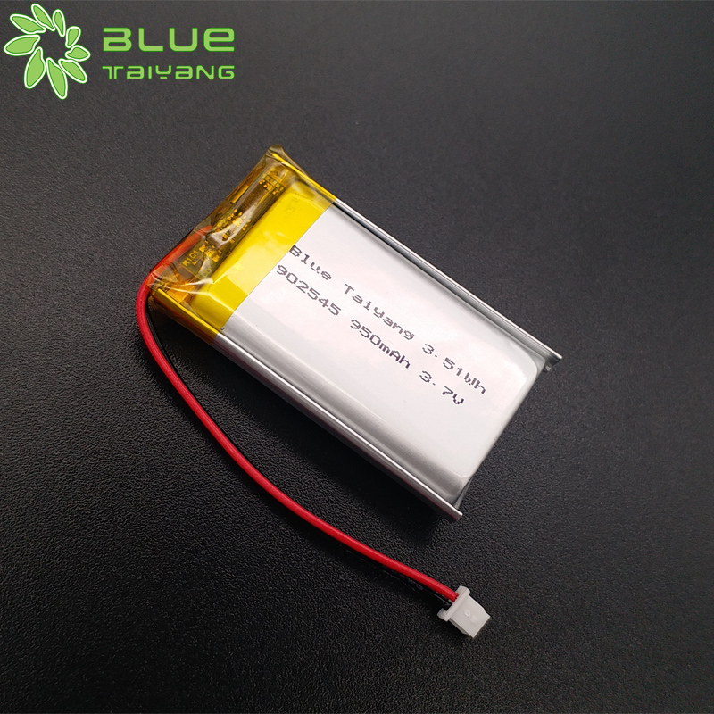 902545 Li-ion Batteria Lithium 950mah 3.7v 3.51wh Customization Lipo Battery