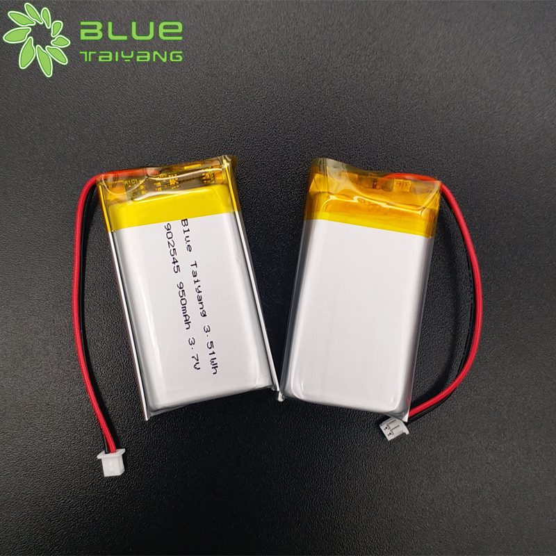 902545 Li-ion Batteria Lithium 950mah 3.7v 3.51wh Customization Lipo Battery