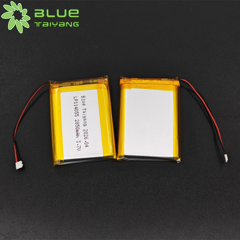 114055 2850mah 3.7v large capacity cell lithium battery massage pillow electric sprayer