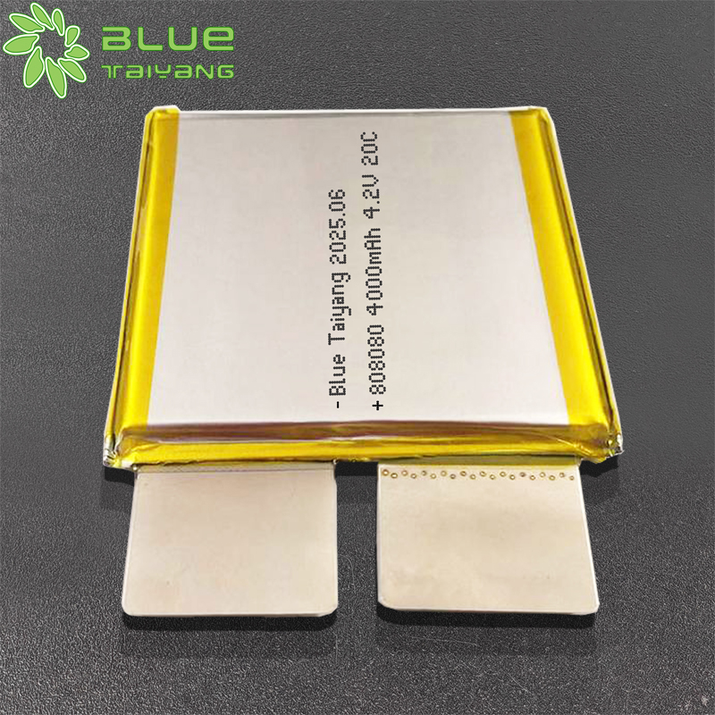 Custom Lithium Polymer Battery 808080 4000mAh 20C 4.2V High Rate C-rate Power Cells