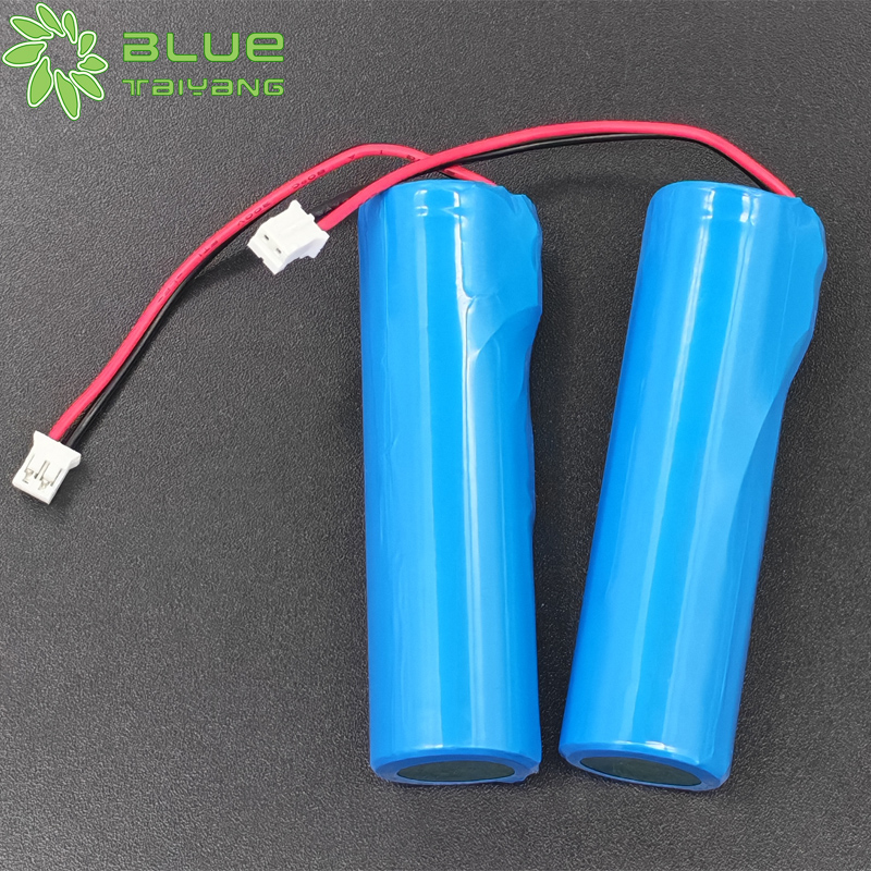 Factory Price ICR 18650 Battery 3.7V 1800mAh Rechargeable Li-ionBattery Cell 6.66Wh for Flashlight Solar Light