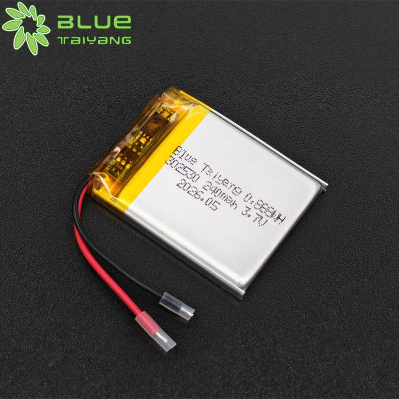 302530 Lipo 3.7v 240mah Rechargeable Lipo Batterie 3.7v 240mah Li Ion Polymer Battery