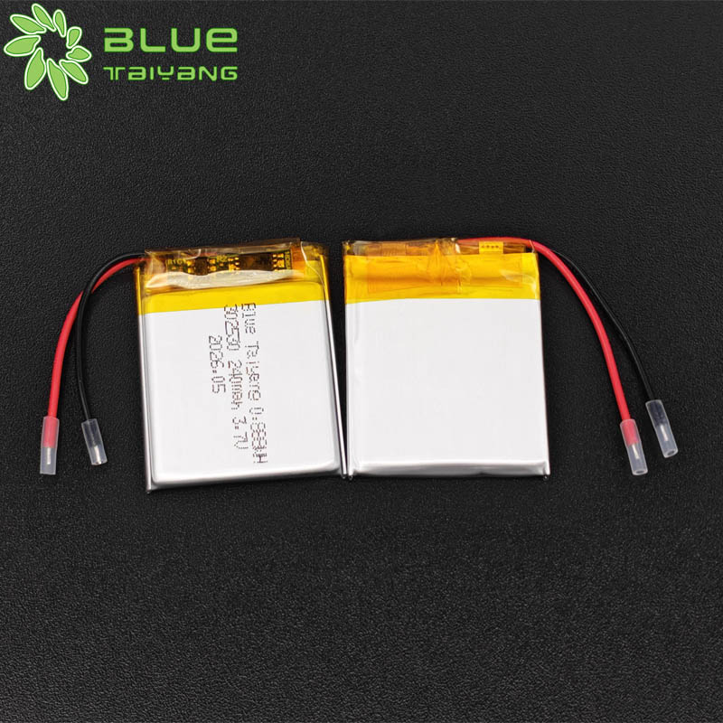 302530 Lipo 3.7v 240mah Rechargeable Lipo Batterie 3.7v 240mah Li Ion Polymer Battery