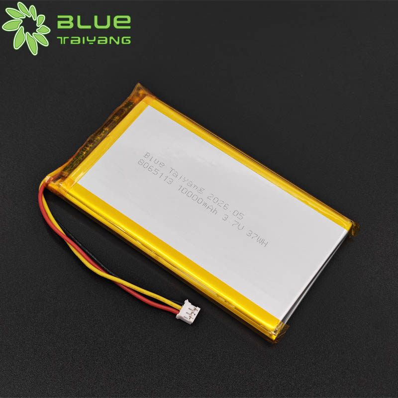 8065113 custom lithium polymer battery 3.7v 10000mah power bank lipo cell