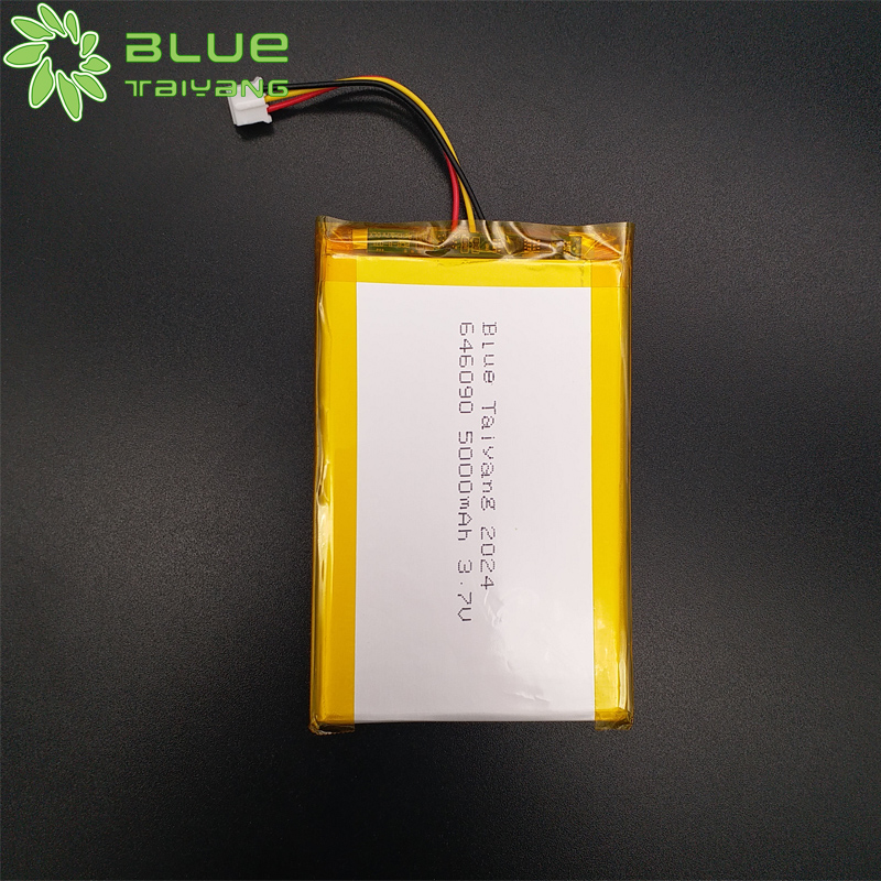 646090 rechargeable li ion batteries 5000mah 3.7v lithium polymer battery