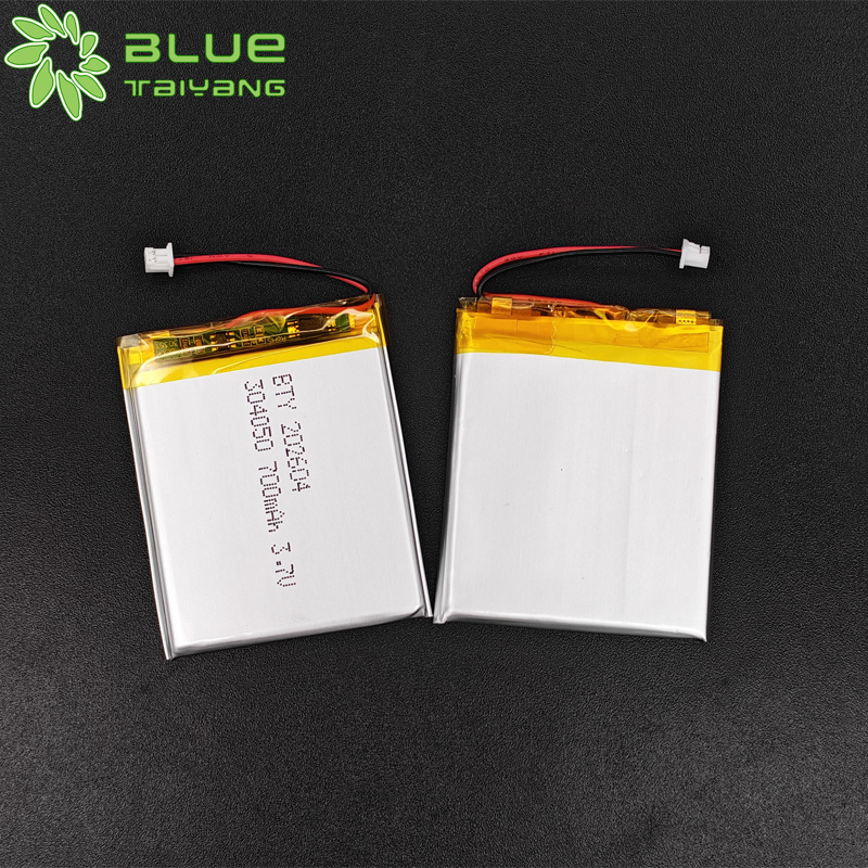 304050 3.7v 700mah Battery 3.7V Lithium Ion Polymer Rechargeable Battery