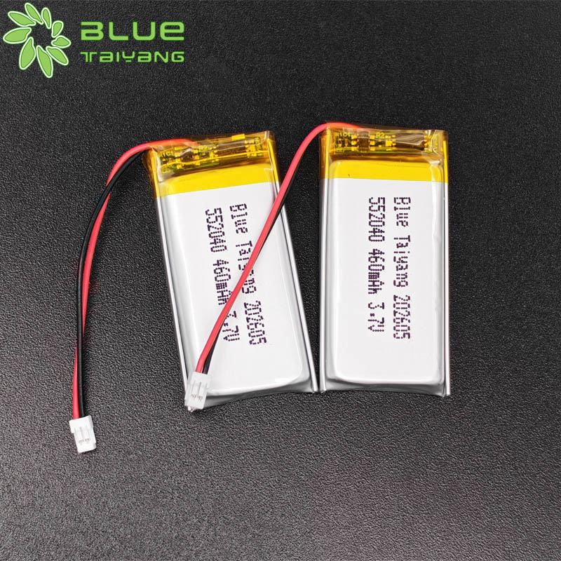 552040 3.7V 460mAh Rechargeable Lithium Polymer Lipo Battery for Smart Watch Bluetooth